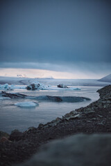 Jökulsárlón Iceberg Lagoon Island