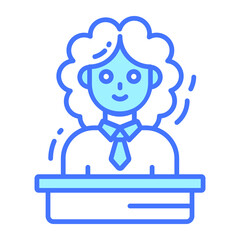 judge Copyright law, intellectual property icon