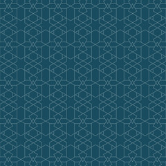 Fototapeta na wymiar islamic geometric background pattern
