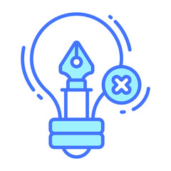 fake concept Copyright law, intellectual property icon