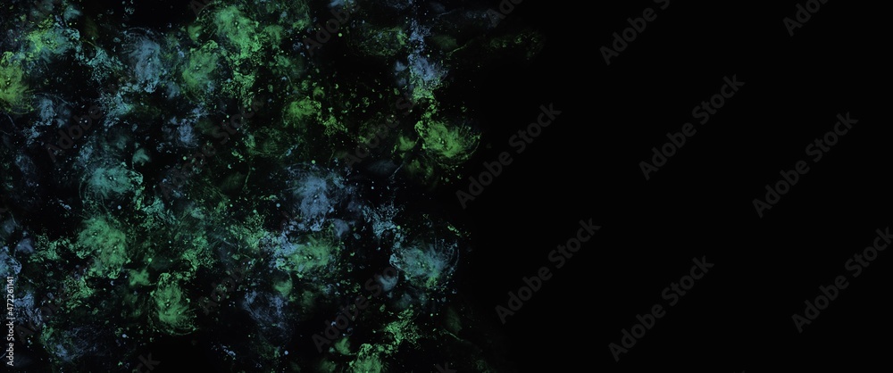 Poster screen looping animated background