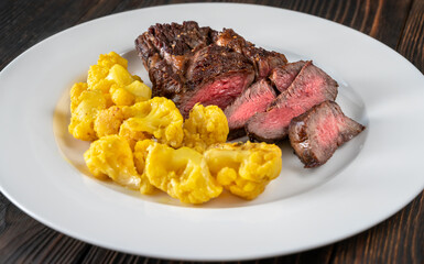 Chuck eye beef steak