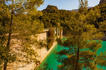 Guadalest Reservoir in Spain