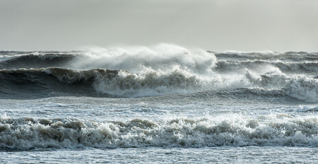 waves during a storm