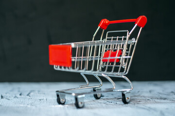 carrito de compras de supermercado