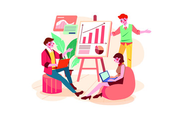 Marketing Team Discussing Marketing Strategy