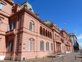 Fototapeta na wymiar Präsidentenpalast Argentinien