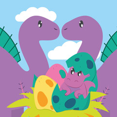 velociraptors and egg