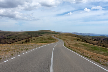 winding mountain road