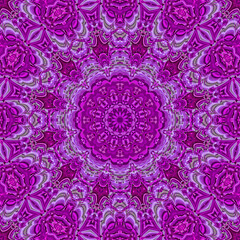 abstract violet polygonal fractal pattern