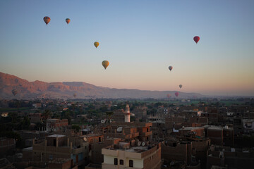 Balloon in Luxor, 2021.