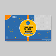 Youtube Thumbnail Tamplete Design.