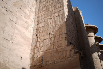 Carnak Temple in Egypt, 2021.
