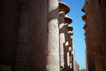 Carnak Temple in Egypt, 2021.

