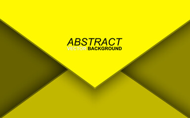 Yellow and Yellow Gray Overlapping Background Vector For Background Design