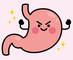 胃　キャラクター　健康
