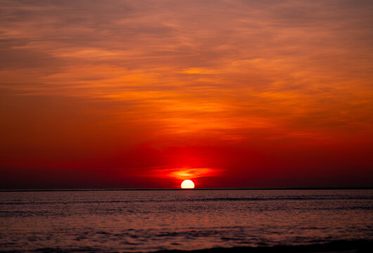 Sunset at Sea