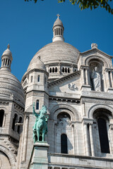 Fototapeta premium Beautiful famous church Sacre Coeur in Paris