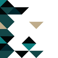 Abstract Geometric Pattern generative computational art illustration