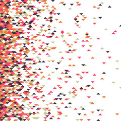 Obraz premium Abstract Geometric Pattern generative computational art illustration