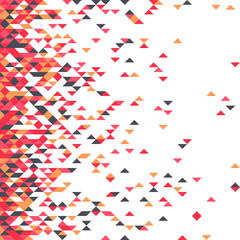 Abstract Geometric Pattern generative computational art illustration