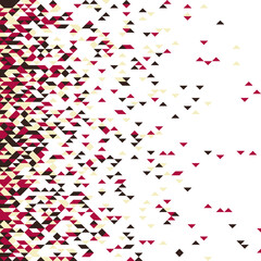 Abstract Geometric Pattern generative computational art illustration