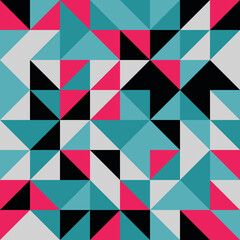 Abstract Geometric Pattern generative computational art illustration