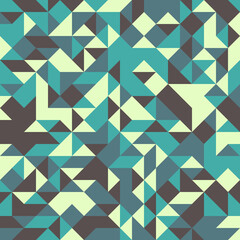 Abstract Geometric Pattern generative computational art illustration