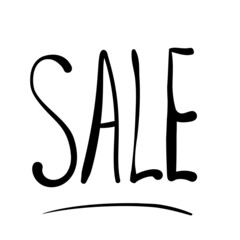 Sale Lettering, Hand Drawn Sales Print, Selling Quote