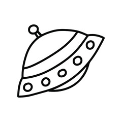 illustration of an unidentified flying object 