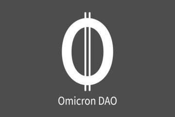 Omicron DAO cryptocurrensy coin.Omicron token.