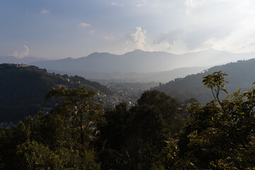 Fototapeta na wymiar Traveling Nepal Nature Landscape Mountains