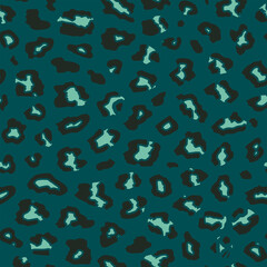 Full seamless leopard cheetah animal skin pattern. Design for textile fabric printing. Suitable for fashion use.