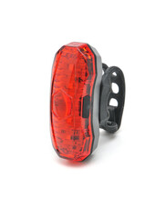 Stop lights for a bike on a white background