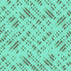 Full seamless damaged monochrome pattern vector for decoration. Green texture design for textile fabric printing and wallpaper. Grunge model for fashion and home design.