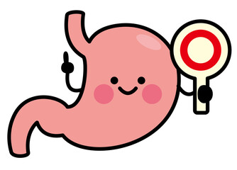 胃　キャラクター　マル