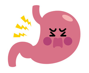 胃　キャラクター　胃痛