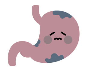 胃　キャラクター　胃がん　病気