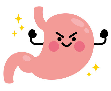 胃 キャラクター 健康 © Gokuma