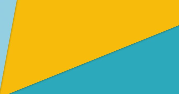 Colorful bright abstract square screen loader or Loopless motion design for intro or translation. 4k resolution animation opener.