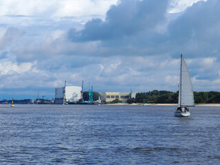 Weser zwischen Berne und Farge