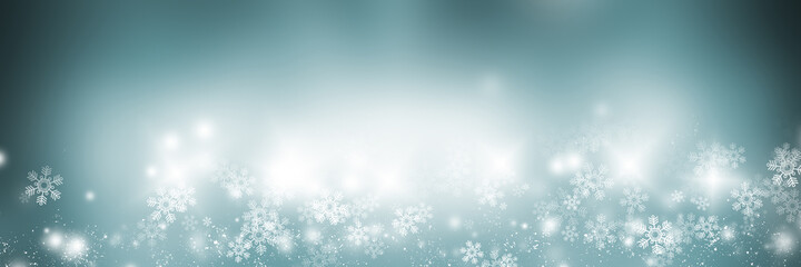 white snow blur abstract background. Bokeh Christmas blurred beautiful shiny Christmas lights