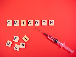 Omicron variant replaces Delta. Emergence of new dangerous strain of coronavirus COVID-19 Omicron....