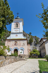 Fototapeta na wymiar Medieval Vitovnica Monastery near town of Petrovac, Serbia