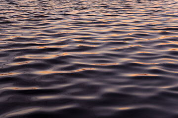 Water ripples texture with dark and light area