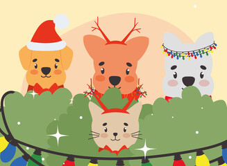 christmas pets design