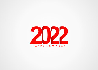 happy new year 2022 text design