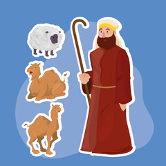 saint joseph and animals