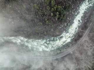 Leavenworth Fall Aerial