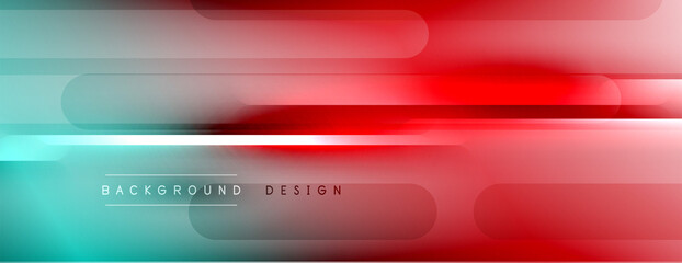 Abstract background. Shadow lines on bright shiny gradient background.